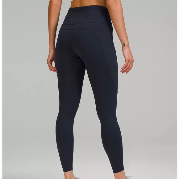 Lululemon Fast and Free Tight II 25" *Non-Reflective Nulux CAMO DEEP COAL MULTI - Picture 6 of 8